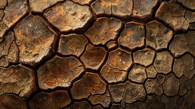 Detailed top-down photo of textured surface.