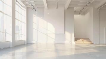 Clear and open layout with ample white space photo