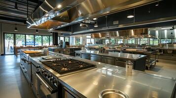 Contemporary culinary space for personalized inserts photo