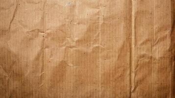 Cardboard texture background featuring generous copy space photo