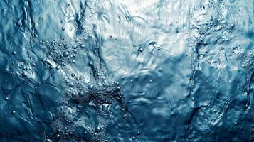 Glass texture background with ample copy area photo