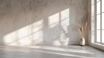 Minimalist wall texture backdrop photo