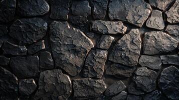 Silhouette of a stone texture background photo