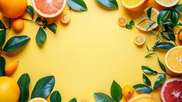 Colorful Summer Party Background with Tropical Drinks photo