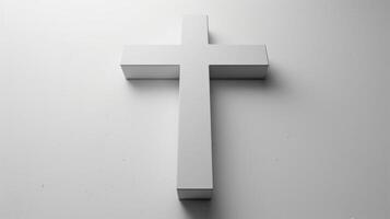 Clean and contemporary minimalist design for Christian outreach materials photo