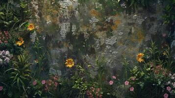 Overhead view of a textured backdrop photo