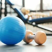 Physiotherapy concept with copy space for text or design elements. photo