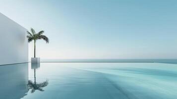 Minimalism highlights the peace and quiet of this beach holiday photo