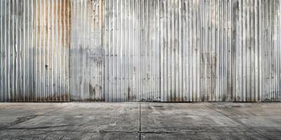 White metal wall backdrop photo
