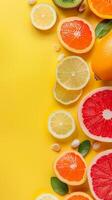 Colorful Workspace with Sunglasses photo