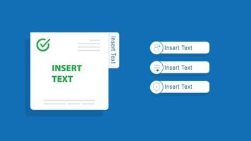 Web interface template Sketch vector