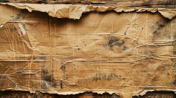 Rustic layout featuring cardboard texture backgrounds photo