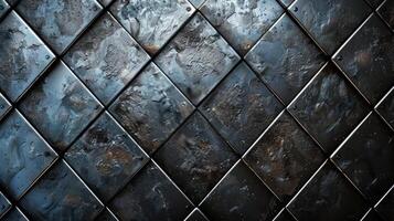 Shadowy outline of a metal texture background photo