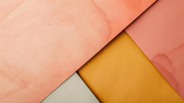 Minimalistic layout pattern with paper texture backgrounds photo