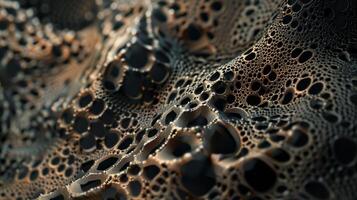 Close-up shot highlighting texture's intricate details. photo