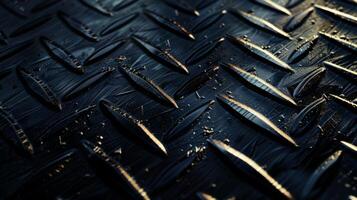 Shadowy outline of a metal texture background photo
