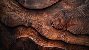 Top-down perspective highlighting the natural grains and organic patterns photo