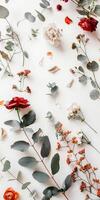 Contemporary celebration setup featuring trendy decor elements photo