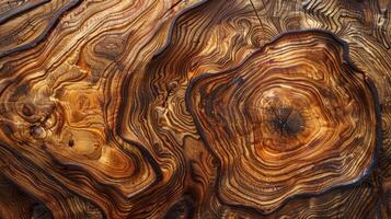 Natural grains and organic patterns of a wooden surface photo