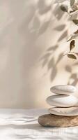 Background image with empty space for promoting physiotherapy treatments. photo