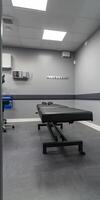 Blank area in a physiotherapy session ready for promotional content. photo