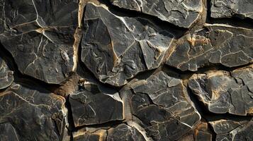 Silhouette of a stone texture background photo