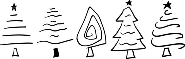 Minimalist Pine Tree Art for Nature and Forest Projects vector