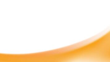 Abstract Orange Gradient Background, White Space, Smooth Curve, vector