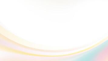 Abstract Pastel Swirls Soft, Smooth, Gradient Background Design vector