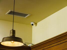 Surveillance camera equipment for security system and detection of violations of society, zone control photo