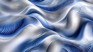 Luxurious Abstract Background with Gentle Wave Elements photo