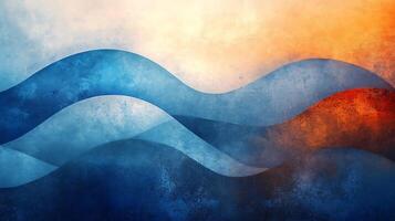 Smooth Wave-Inspired Abstract Design with a Classy Finish photo