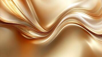 Smooth Wave Patterns in an Artistic Abstract Design photo