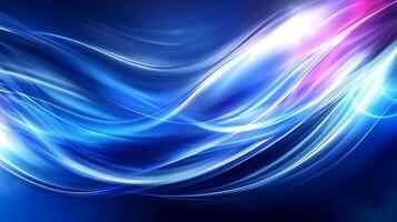 Sleek Abstract Background Highlighting Elegant Wave Elements photo
