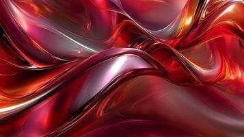 Unique Wave Design Abstract Background Wallpaper with Luxurious Flowing Patterns photo