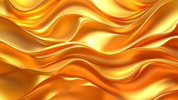 Sophisticated Wave-Style Abstract Wallpaper for a High-Class and Sleek Background Design photo