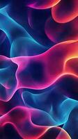 Abstract Shape Background Radiating with Dynamic and Glowing Light Effects photo