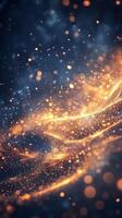 Abstract Art with Luminous Shapes and Captivating Light Effects for Any Project photo