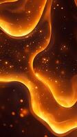 Glowing Geometric Shapes and Light Patterns for Futuristic Abstract Design photo