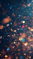 Radiant Abstract Glow Art Featuring Smooth Light and Bold Patterns photo