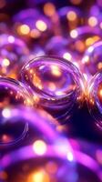 Creative Abstract Background Featuring Smooth Glowing Light Patterns and Radiant Shapes photo