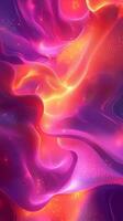 Smooth Glowing Patterns with Radiant Light Accents for Abstract Backgrounds photo