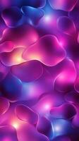 Ethereal Glow Shapes with Radiant Light Patterns for Abstract Backgrounds photo