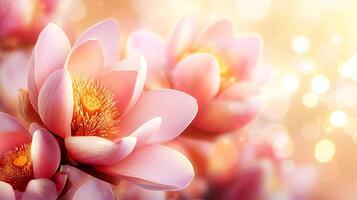 Hyper-Realistic Bloom with Captivating Bokeh Background, Perfect for Stock Images photo