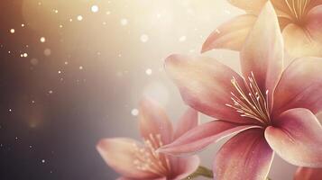 Exquisite Stock Flower Photography with a Stunning High-Resolution Bokeh Background photo