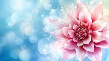 Close-Up Bloom Photography with Captivating and Detailed Bokeh Background photo