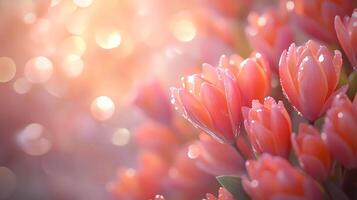 Gorgeous Flower Close-Up Shot with Hyper-Realistic Bokeh for Stock Libraries photo