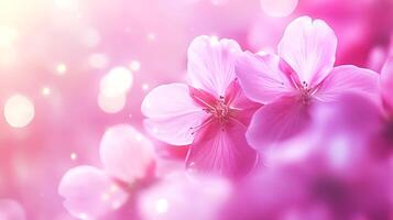 High-Resolution Flower Close-Up with Dreamy, Stunning Bokeh Background for Stock Use photo