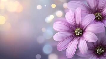 Captivating Flower Close-Up with Dreamy Bokeh Background in Vibrant High Resolution photo