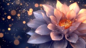 Hyper-Realistic Close-Up with Stunning Bokeh Background Details photo